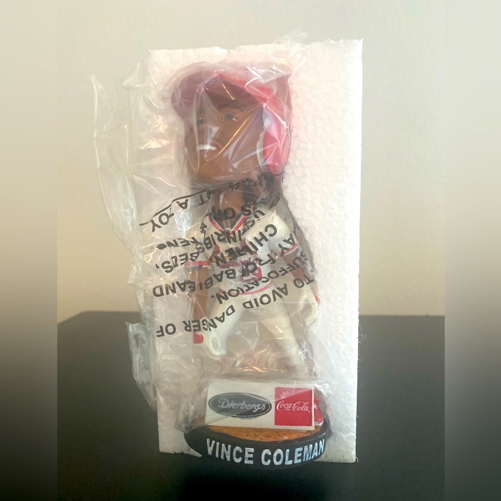 Vince Coleman STL Cardinals Bobblehead